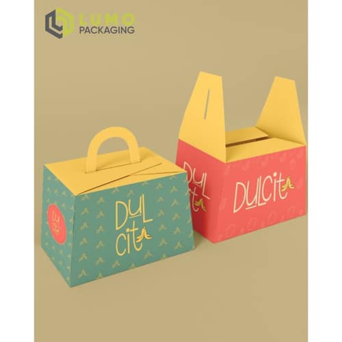 Banana Pattern Handle Tuck Box