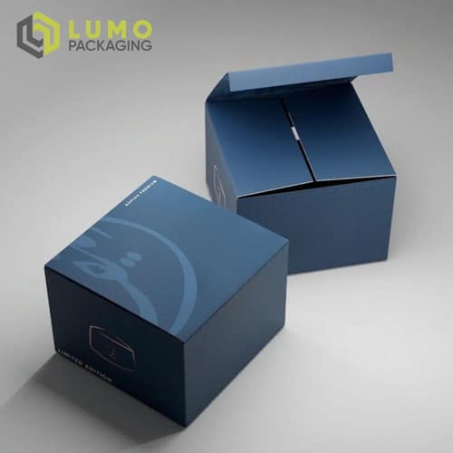 Premium Blue Tuck Top Box