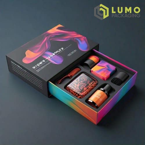Vibrant Gradient Drawer Rigid Box