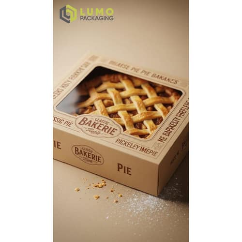 Kraft Window Pie Box
