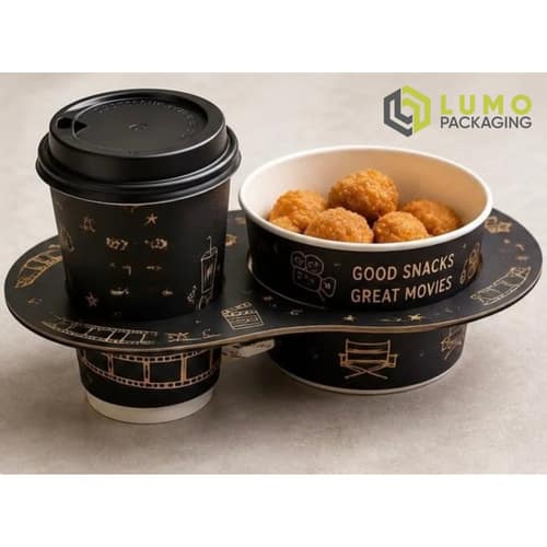 Movie Snack Cup Tray Box