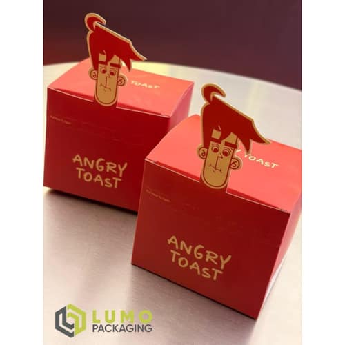 Red Toast Character Handle Box